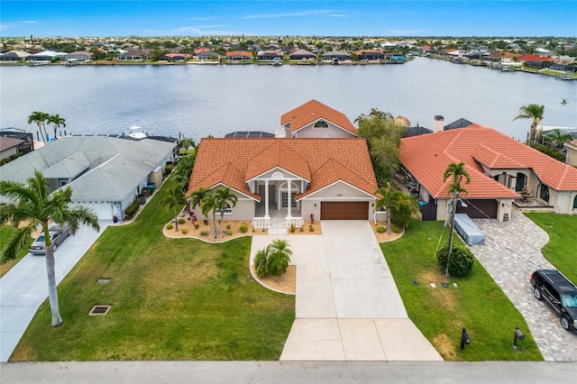 1109 SW 44th St, Cape Coral, FL 33914 - aerial view of residential area with a large body of water