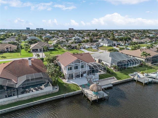 1109 SW 44th St, Cape Coral, FL 33914 - aerial perspective of suburban area with a nearby body of water