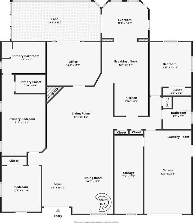 640 Kenneth Way, Tarpon Springs, FL 34689 - plan