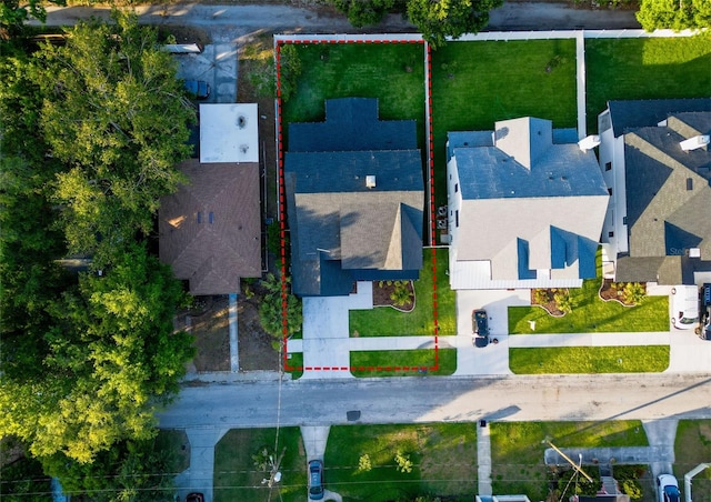 drone / aerial view