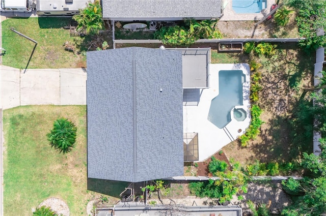 320 Crosswinds Dr, Palm Harbor, FL 34683 - view of subject property featuring a pool area