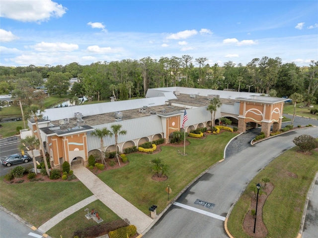 11220 Godwit Ct, New Port Richey, FL 34654 - view of front of property with a front lawn