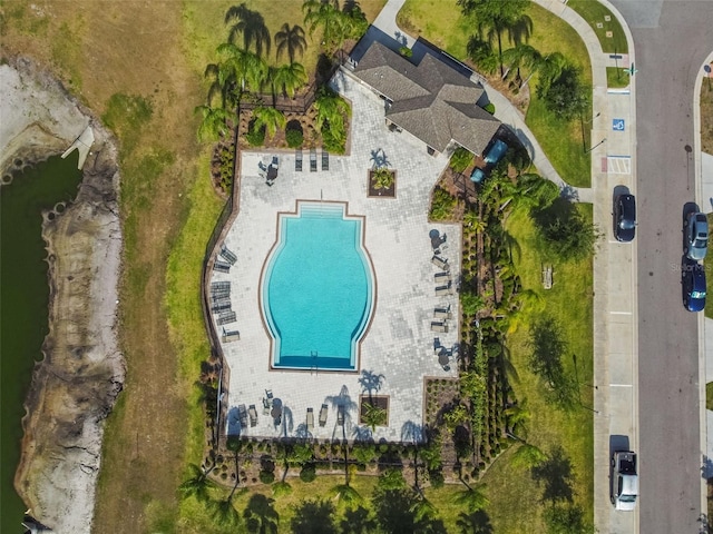 drone / aerial view