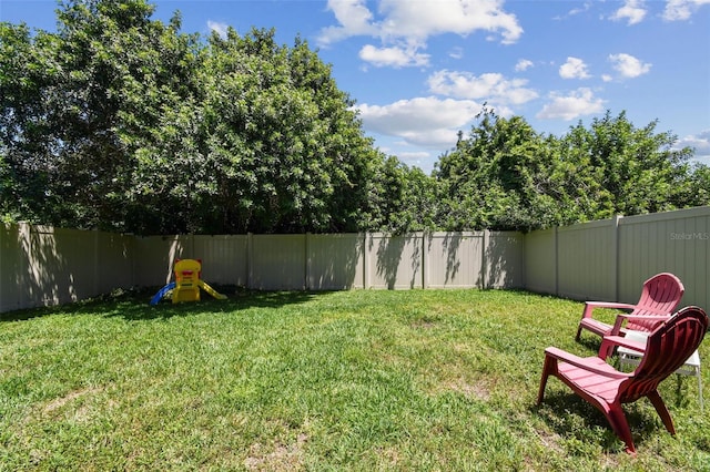 10148 Rose Petal Pl, Riverview, FL 33578 - view of yard with a fenced backyard