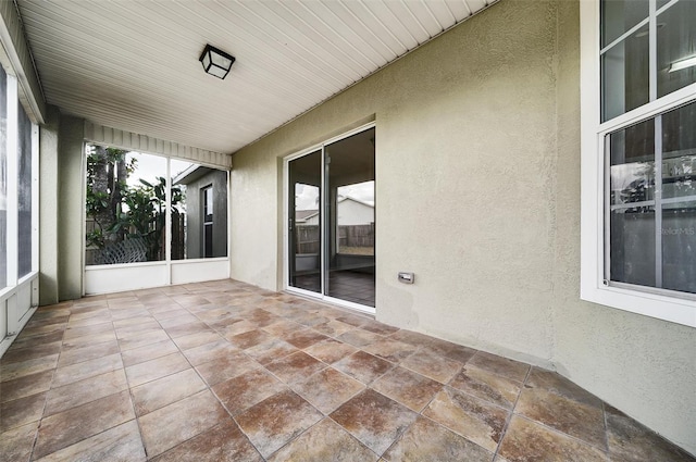 37437 Laurel Hammock Dr, Zephyrhills, FL 33541 - view of unfurnished sunroom
