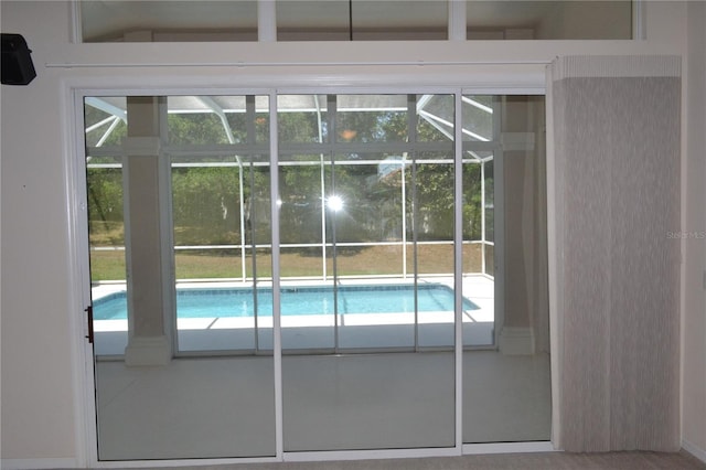 view of pool