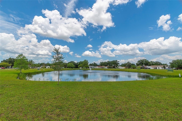 property view of water