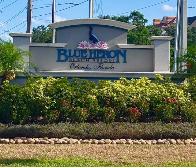 13415 Blue Heron Beach Dr Unit 1006, Orlando, FL 32821 - view of community sign