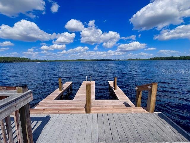 13415 Blue Heron Beach Dr Unit 1006, Orlando, FL 32821 - view of dock featuring a water view