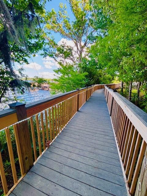 13415 Blue Heron Beach Dr Unit 1006, Orlando, FL 32821 - view of wooden terrace