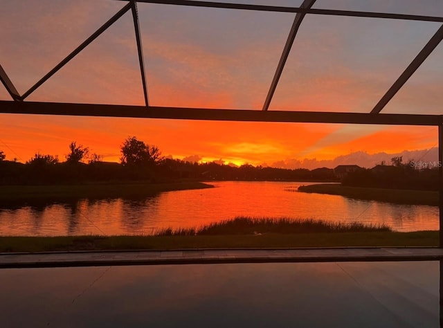 property view of water