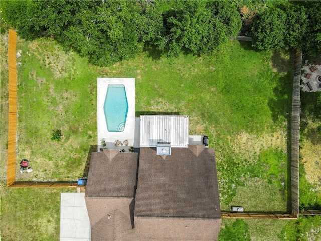 2512 Rustic Oaks Dr, Lutz, FL 33559 - bird's eye view of a pool area