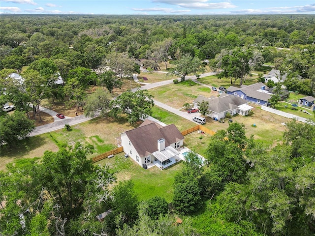 2512 Rustic Oaks Dr, Lutz, FL 33559 - aerial view of a forest