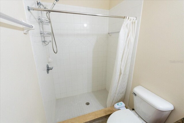 16637 Ashton Green Dr, Lutz, FL 33558 - full bath featuring a tile shower and toilet