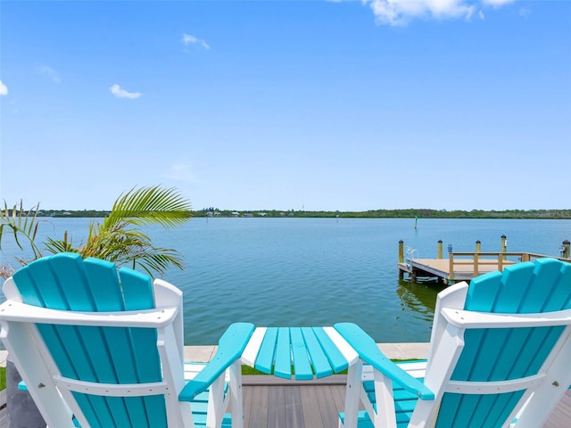 326 176th Avenue Cir, Redington Shores, FL 33708 - dock featuring a water view