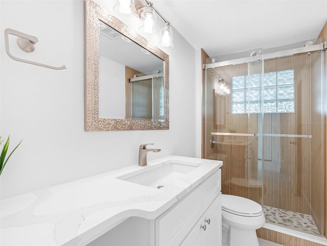 326 176th Avenue Cir, Redington Shores, FL 33708 - full bath featuring vanity, a stall shower, and toilet