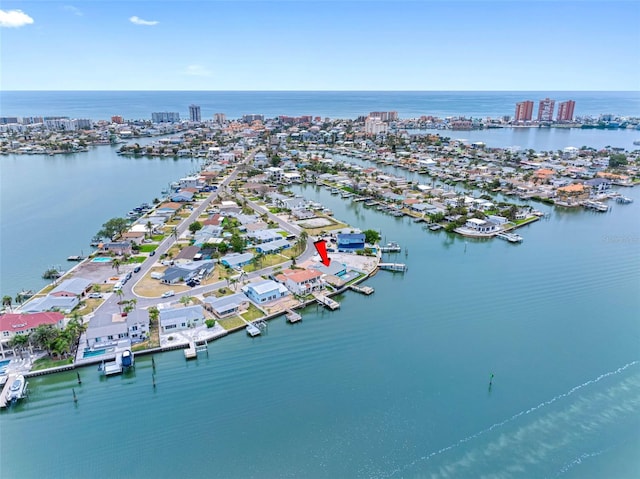326 176th Avenue Cir, Redington Shores, FL 33708 - aerial view of a large body of water