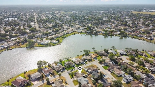 7534 Culberson Dr, Port Richey, FL 34668 - aerial view with a residential view and a water view