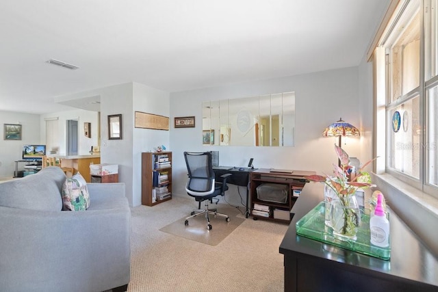 7534 Culberson Dr, Port Richey, FL 34668 - carpeted office space with visible vents