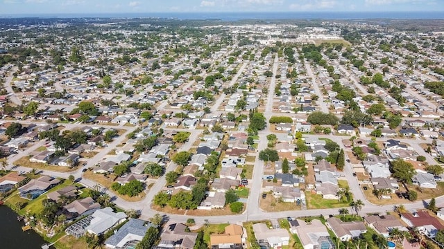 7534 Culberson Dr, Port Richey, FL 34668 - aerial view with a residential view