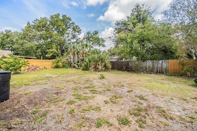 5101 13th Ave S, Gulfport, FL 33707 - view of yard with a fenced backyard
