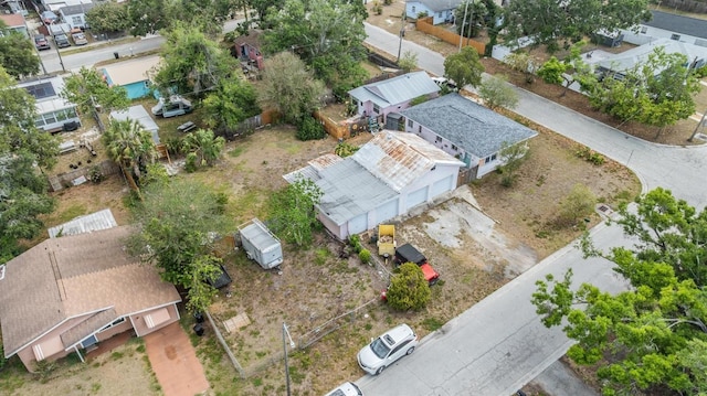 5101 13th Ave S, Gulfport, FL 33707 - bird's eye view featuring a residential view