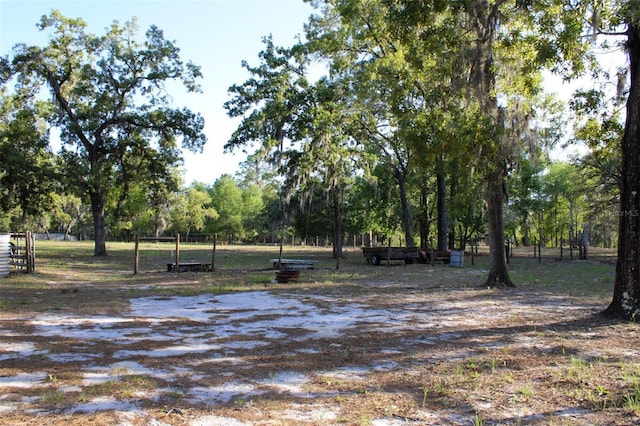 16536 Caldwell Ln, Spring Hill, FL 34610 - view of yard with fence