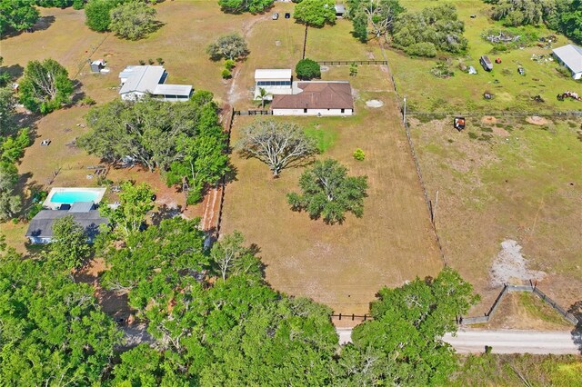 aerial view of property and surrounding area