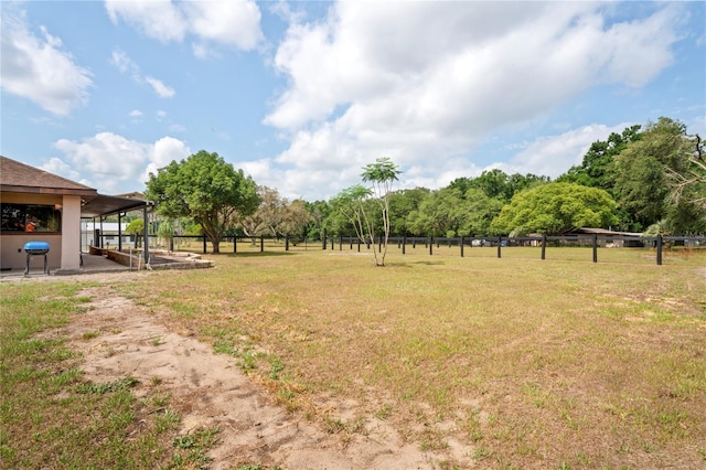 39427 Comstock Ln, Zephyrhills, FL 33540 - view of yard