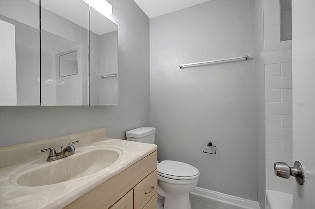6601 13th St N, Saint Petersburg, FL 33702 - bathroom featuring vanity and toilet