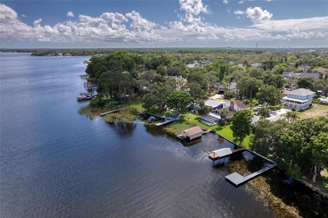 297 Lakeview Dr, Tarpon Springs, FL 34689 - aerial view of a large body of water