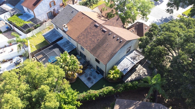 aerial view