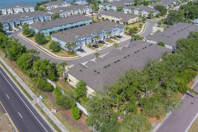 bird's eye view featuring a residential view