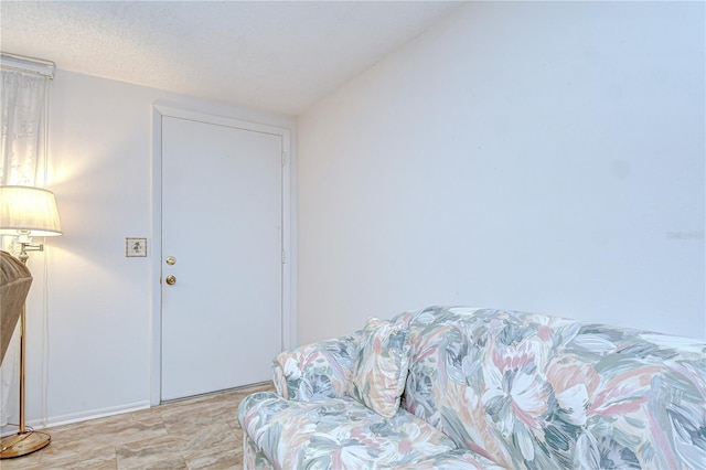 living room with baseboards