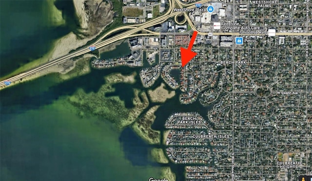 4 W Spanish Main St, Tampa, FL 33609 - map of property location