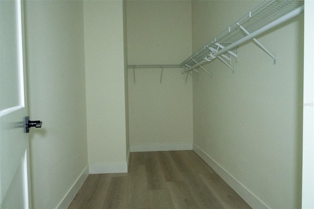 12484 Cross St, Largo, FL 33773 - spacious closet with wood finished floors