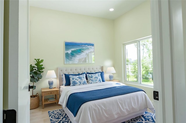 12484 Cross St, Largo, FL 33773 - bedroom featuring wood finished floors and recessed lighting