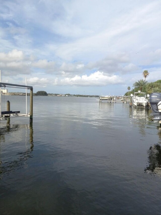 14555 N Bayshore Dr, Madeira Beach, FL 33708 - view of dock with a water view