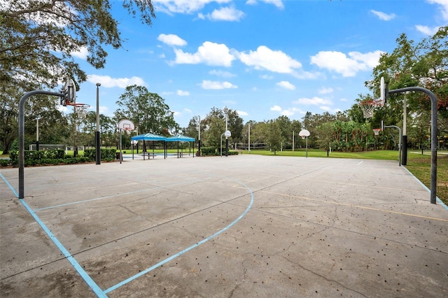 4690 Wrentham Pl, Palm Harbor, FL 34685 - view of basketball court with community basketball court