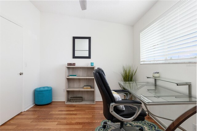 623 Garland Cir, Indian Rocks Beach, FL 33785 - office space featuring wood finished floors and baseboards