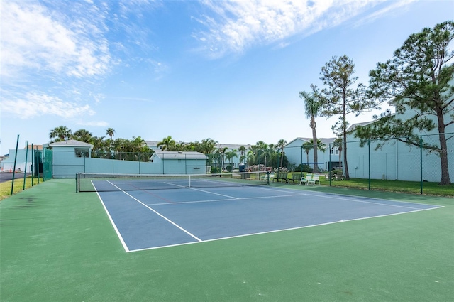 623 Garland Cir, Indian Rocks Beach, FL 33785 - view of tennis court