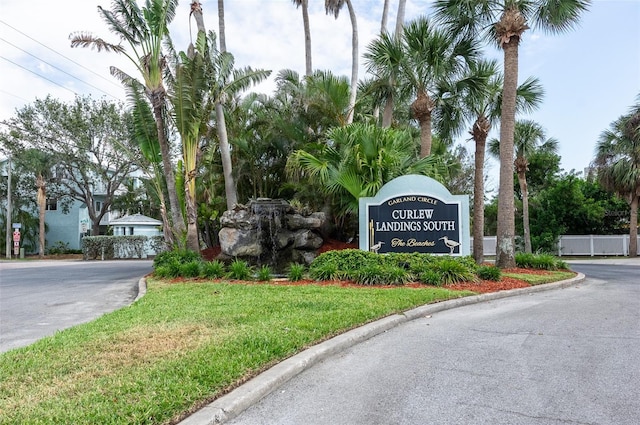 623 Garland Cir, Indian Rocks Beach, FL 33785 - community sign with a lawn