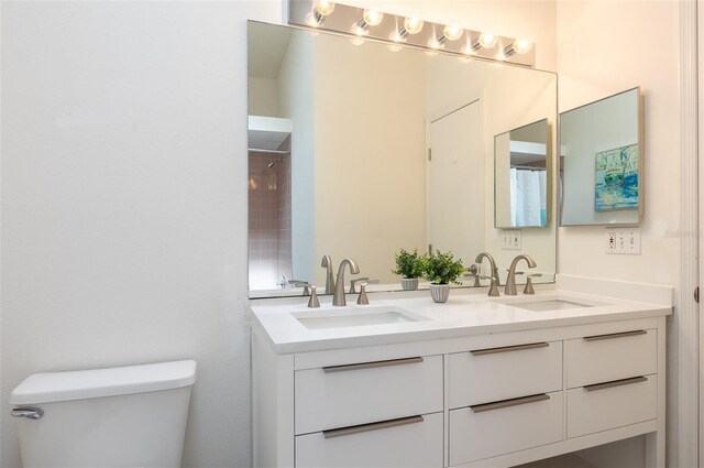 623 Garland Cir, Indian Rocks Beach, FL 33785 - bathroom with toilet and double vanity