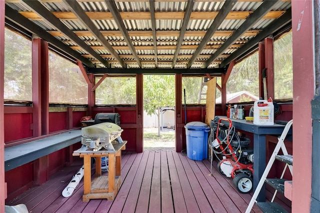 10636 Dawns Light Dr, Riverview, FL 33578 - sunroom / solarium featuring plenty of natural light