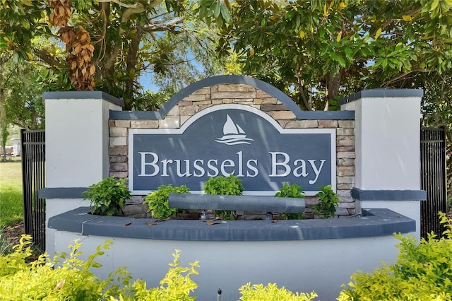 10636 Dawns Light Dr, Riverview, FL 33578 - view of community sign
