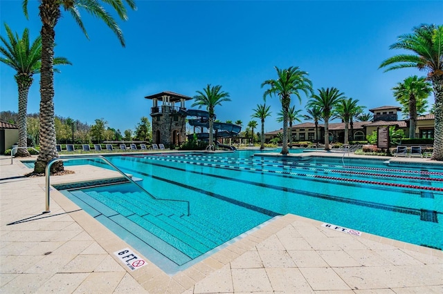 view of community pool