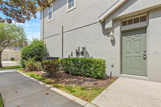 8848 Moonlit Meadows Loop, Riverview, FL 33578 - entrance to property featuring stucco siding