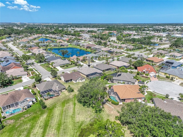 2908 89th Ave E, Parrish, FL 34219 - aerial overview of property's location featuring nearby suburban area and a large body of water