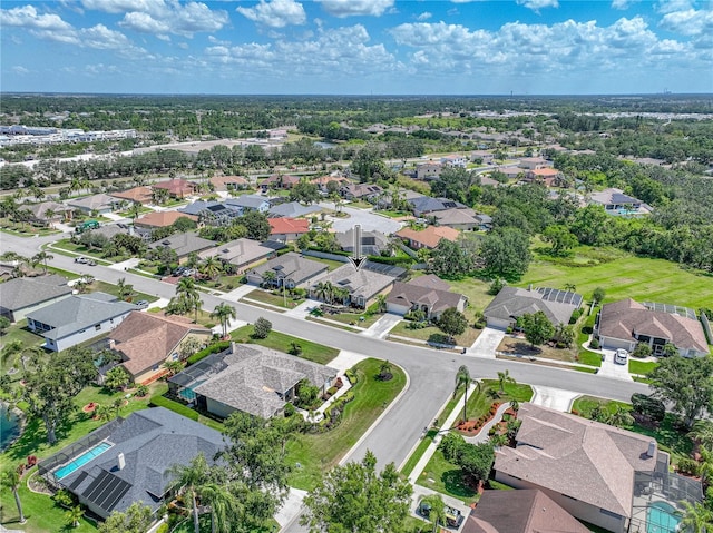 2908 89th Ave E, Parrish, FL 34219 - aerial overview of property's location with nearby suburban area