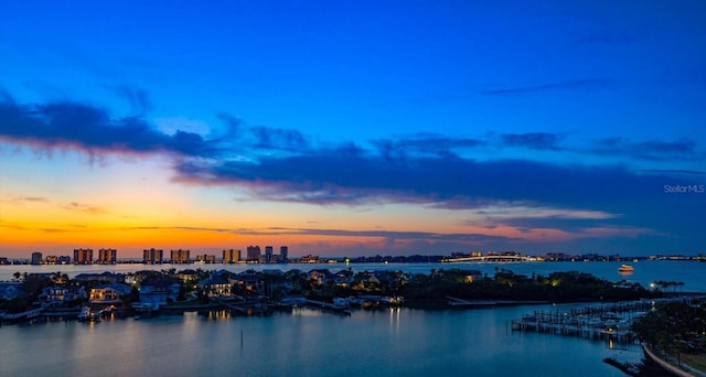 4 Belleview Blvd Unit 802, Belleair, FL 33756 - water view featuring a city view